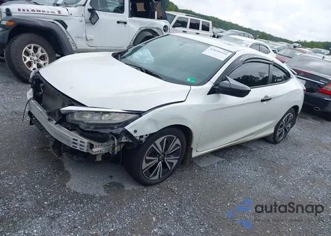 2018 Honda Civic Ex-T из США, поврежденный, VIN 2HGFC3B33JH354636